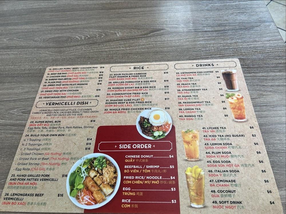 Pho Ngoon Tom Hoa Tien